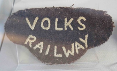 Volks Electric Railway cap badge